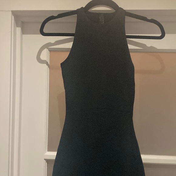 NWOT SKIMS black sleeveless maxi dress size XXS - Picture 3 of 8